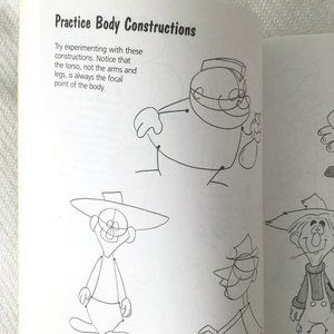 Accents | Vtg How To Draw Cartoons For Comic Strips Book 1988 | Poshmark